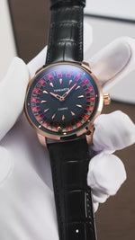 TIMEARTX Roulette Dial Casino Watch Rotating Gaming Style watch for Men