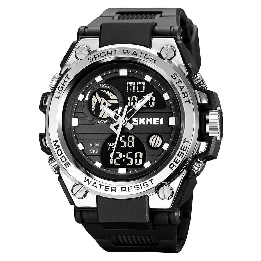 Skmei 2031 Original Analog Digital Big Dial Sports Watch For Men - Skmeico