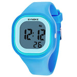 Synoke 66896 Digital Multicolor Light waterproof watch for Women & Girls Synoke