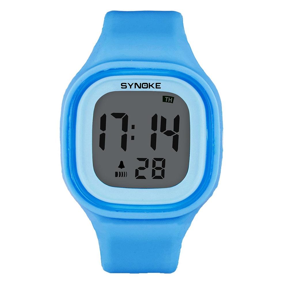 Synoke 66896 Digital Multicolor Light waterproof watch for Women & Girls Synoke