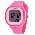 Synoke 66896 Digital Multicolor Light waterproof watch for Women & Girls Synoke