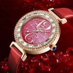 Skmei 9158 Original sparkling diamond Analog watch For Women Girls Skmei