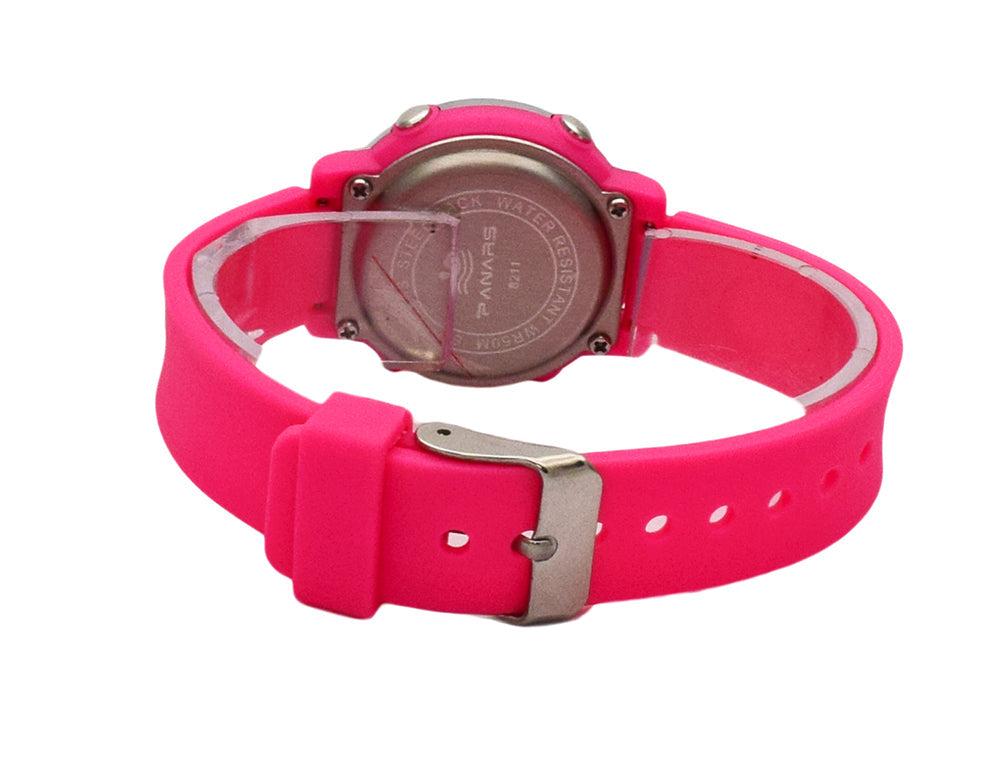 Panars 8211 Digital Small Size Multi Color Light Wrist Watch For Women & Girls Panars