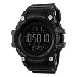 Skmei 1384 Original Luxury Men Wrist Watch Waterproof LED Electronic Digital Male Watch Countdown Stopwatch Sport Watch Mens Watches Skmei