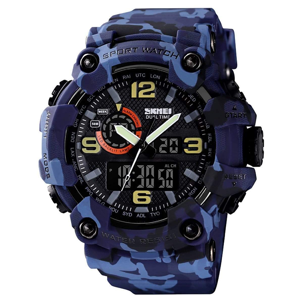 Skmei 1520 Original Analog Digital Multifunction watch for Men Skmei