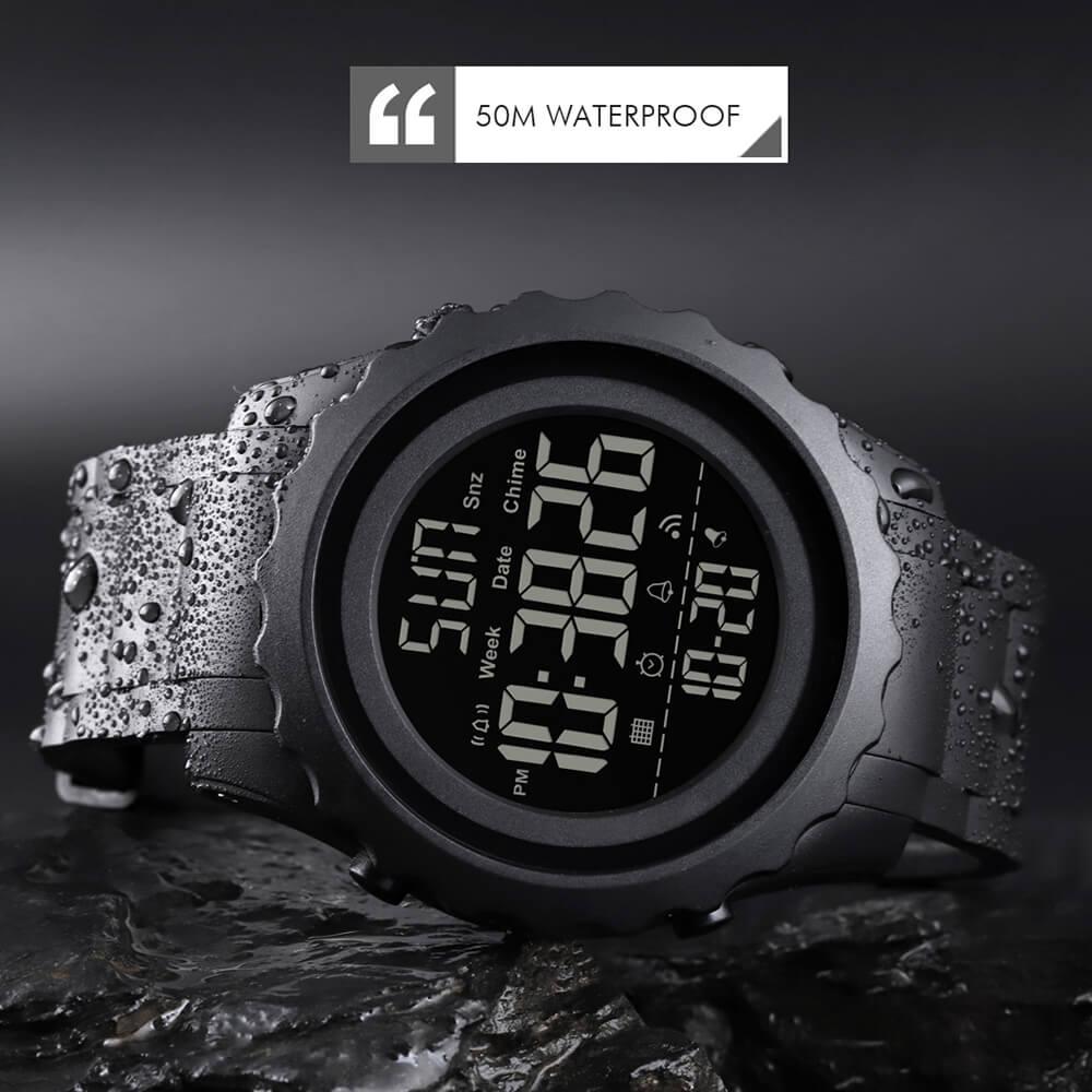 Skmei 1624 Original Digital Sports Watch For Men Big Dial - Skmeico