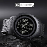 Skmei 1624 Original Digital Sports Watch For Men Big Dial - Skmeico