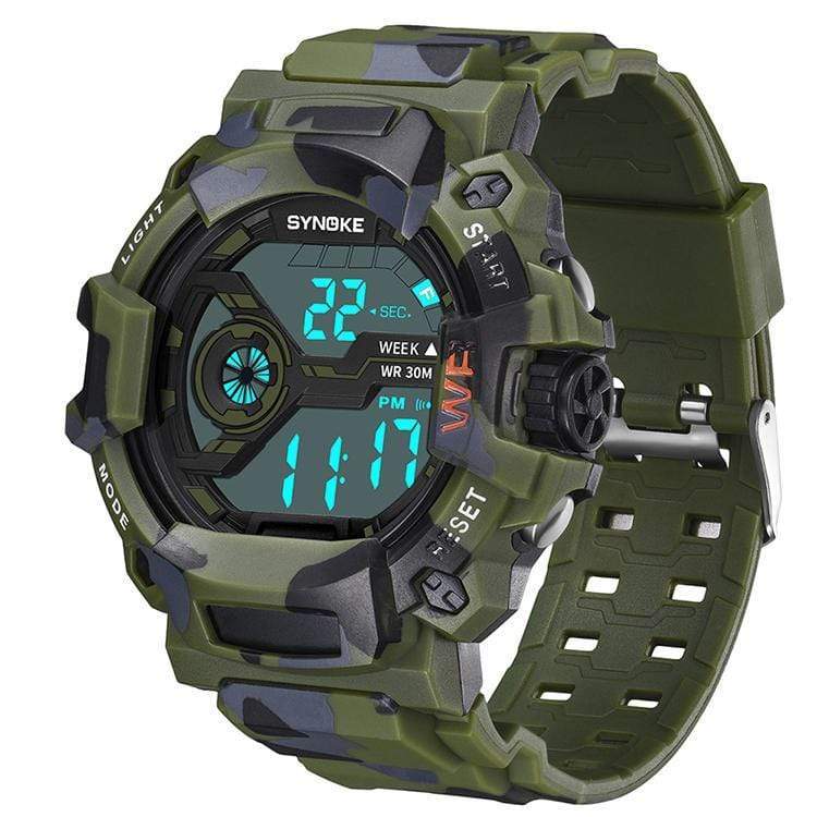 Synoke 9603 Digital Sports Military watch For Boys Girls Men Women Synoke