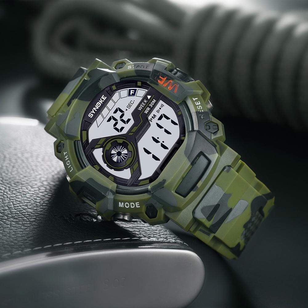 Synoke 9603 Digital Sports Military watch For Boys Girls Men Women Synoke