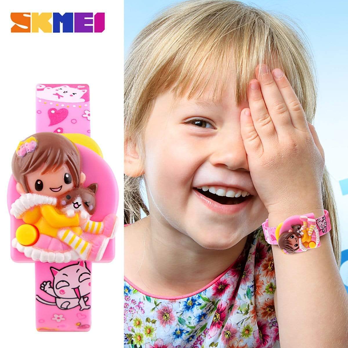 Skmei 1240 Original Digital Toy Fun Watch For Baby Girls Watch Skmei