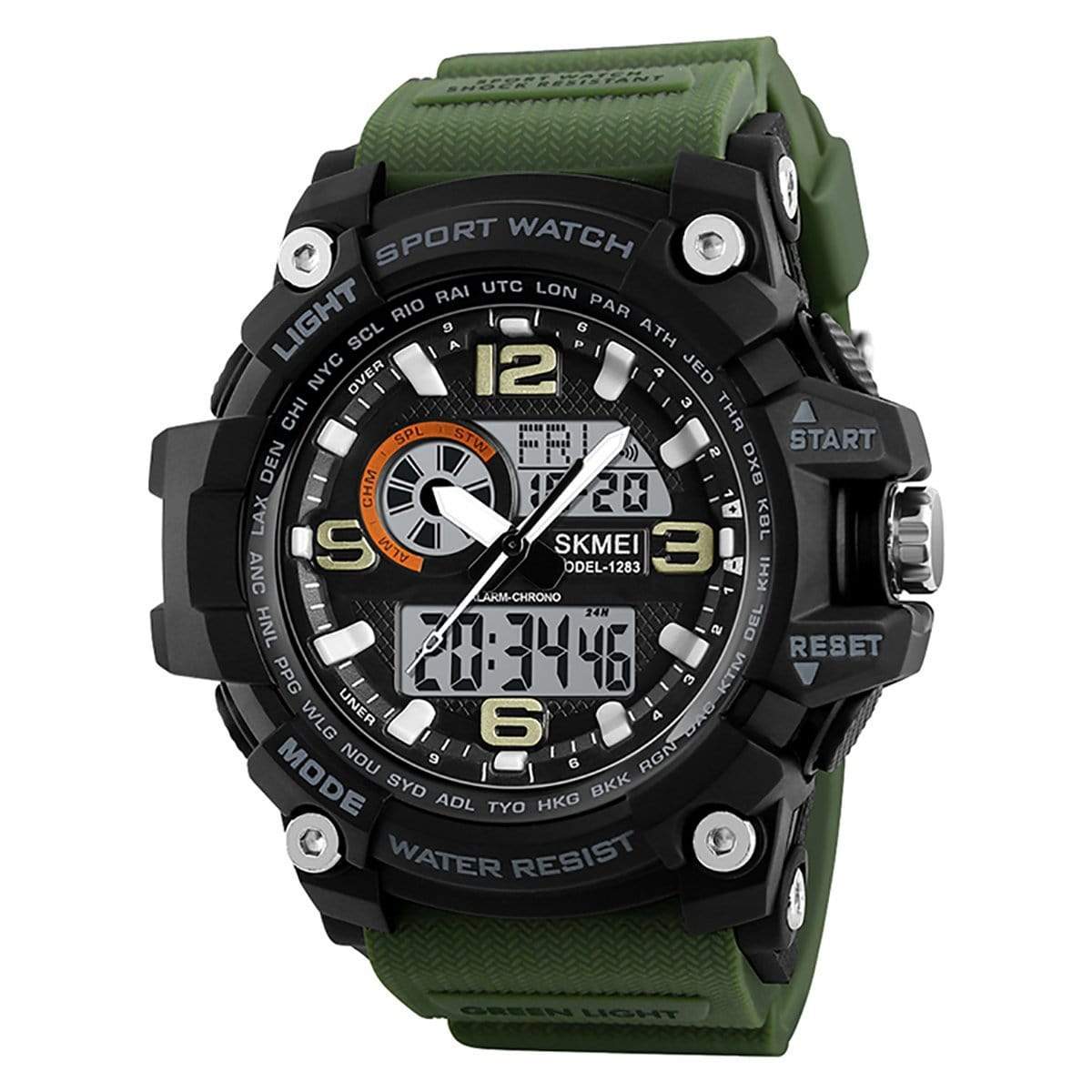 1283 Analog Digital Sports watch for Men Skmei