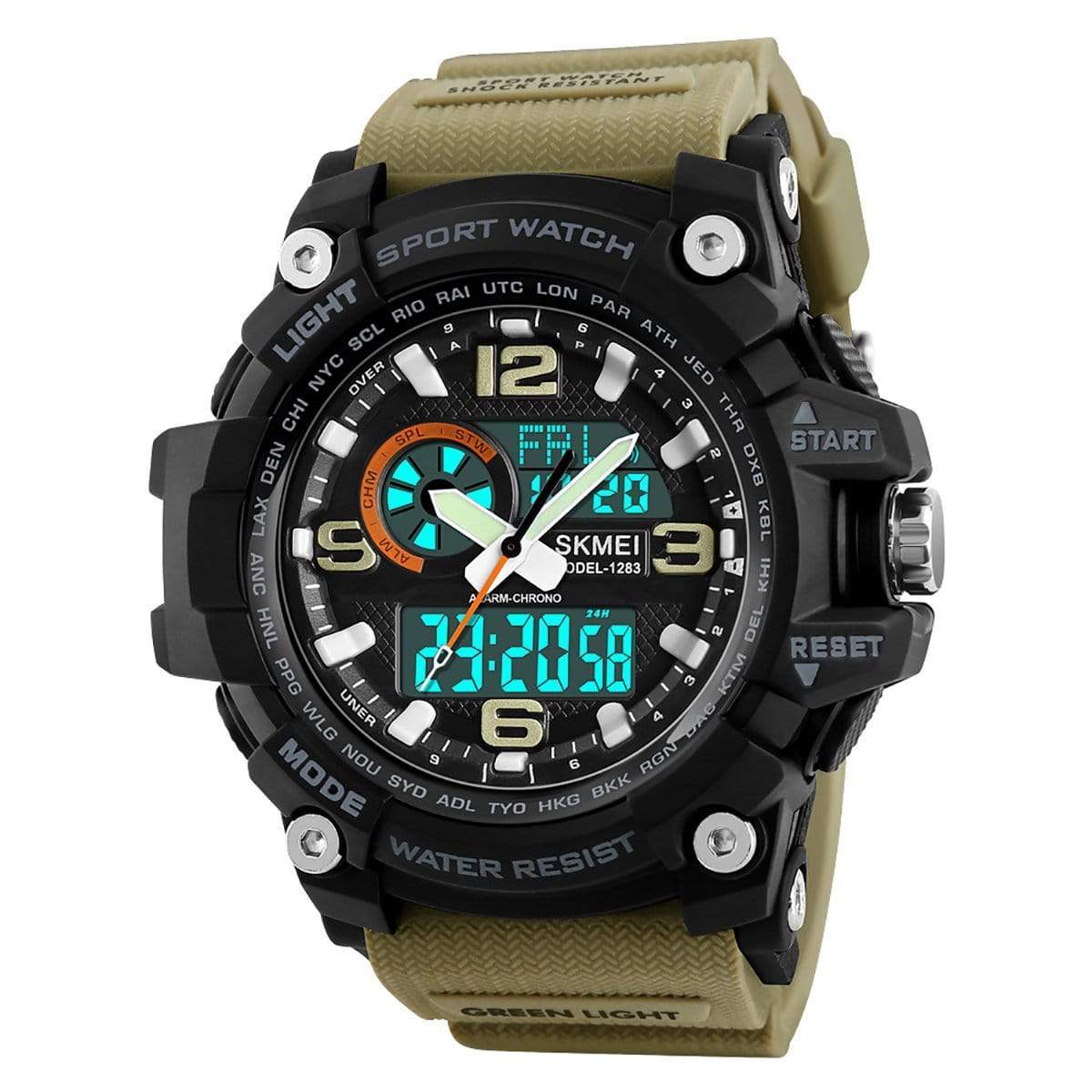 1283 Analog Digital Sports watch for Men Skmei