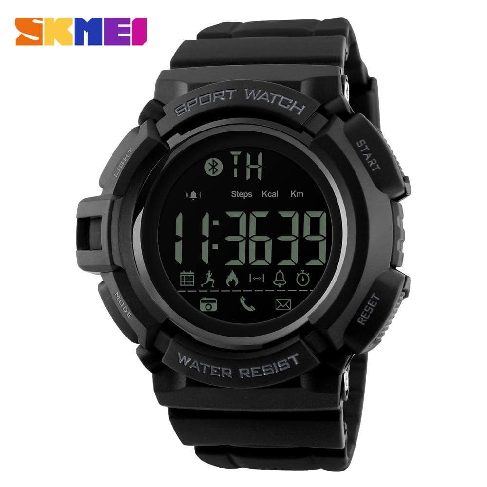 Skmei 1245 Smart watch Bluetooth watch Round digital watch for men Skmei